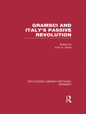cover image of Gramsci (RLE